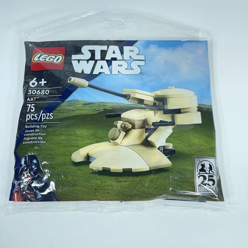 LEGO Star Wars 30680 AAT Polybag 2024 25th Anniversary Droid‎ Tank 75 pcs NEW